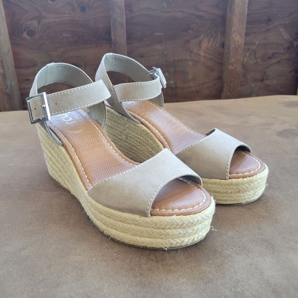 Sam Edelman platform heel sandals womens size 9.5